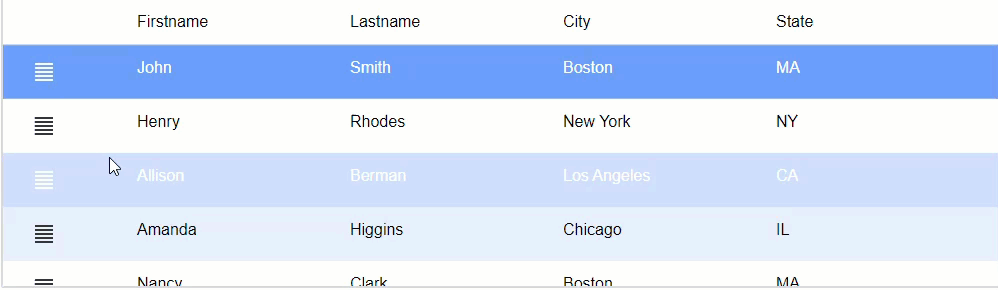 An animated image showing a two-state image being toggled between the on and off state.